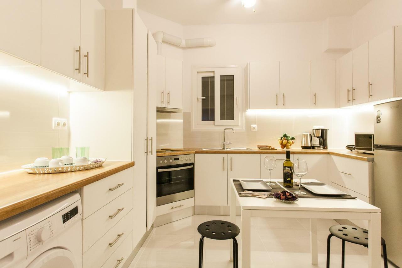 Classy Private Double Rooms In Apartment Next To Acropolis Athen Exterior foto